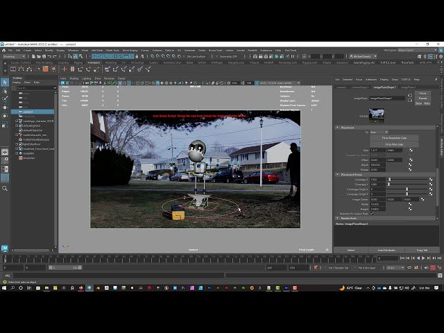 Import Video Reference Into Autodesk Maya