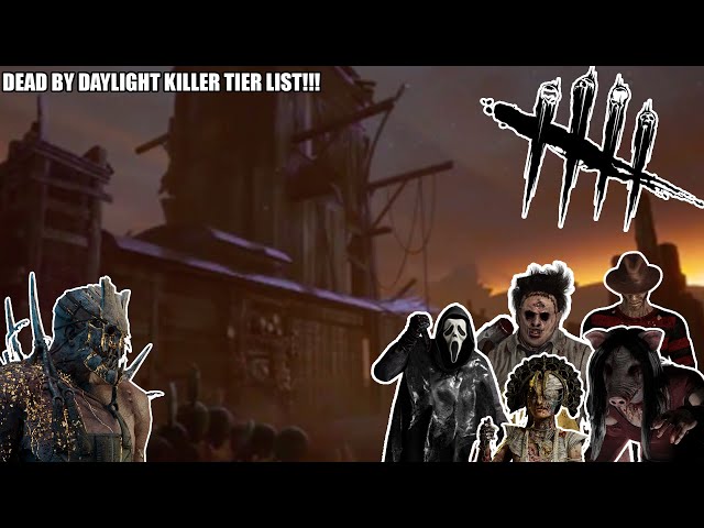 My Dead By Daylight 3.6.0 Killer Tier List!!! (old)