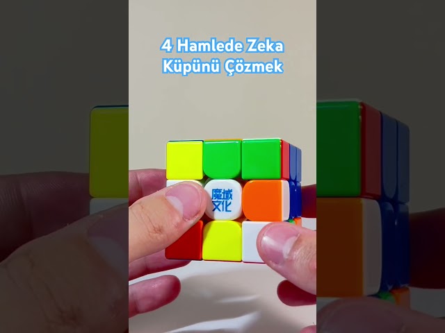 4 Hamle'de Zeka Küpü Nasıl Çözülür? Dünya Rekorunu KIRIN!!!4 ha