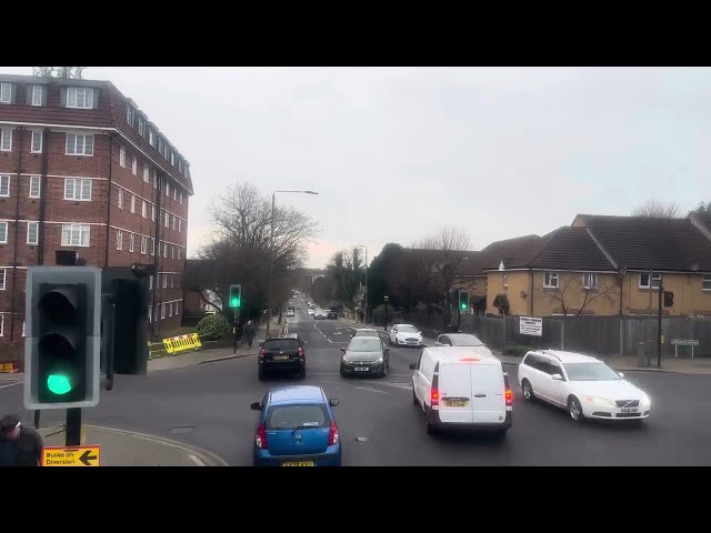 London Bus Ride 🇬🇧 Route 197 from Penge / Pawleyne Aams to Croydon Town Centre pls Subscribe Like 👍