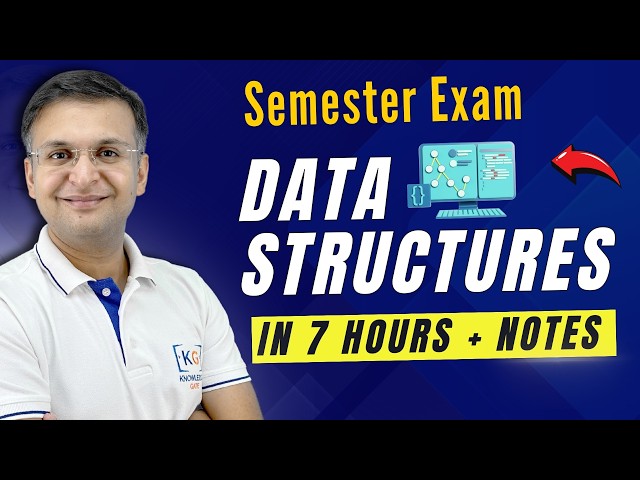 Complete DS Data Structure in one shot | Semester Exam | Hindi