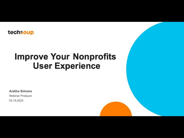 Improve Your Nonprofit Website User Experience