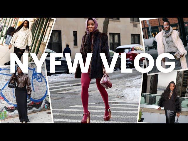 NYFW 2025 Vlog: Norma Kamali, L’Agence, Alexis Bittar + Exclusive Influencer Events