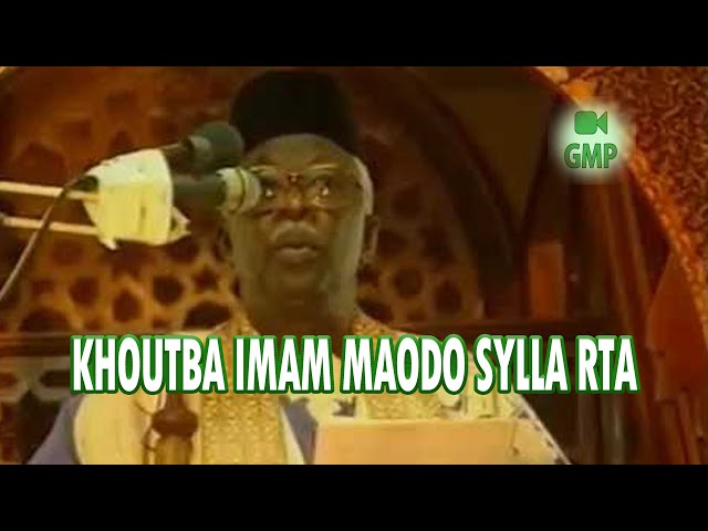 khoutba imam maodo Sylla grand mosque de Dakar rta