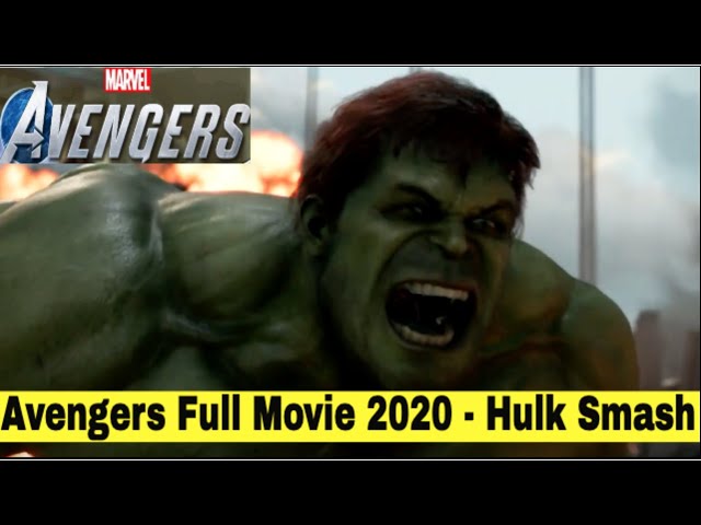 Marvels Avenger All Cutscenes Full Movie 2020 - All The Avengers Together - Hulk, Thor, Iron Man