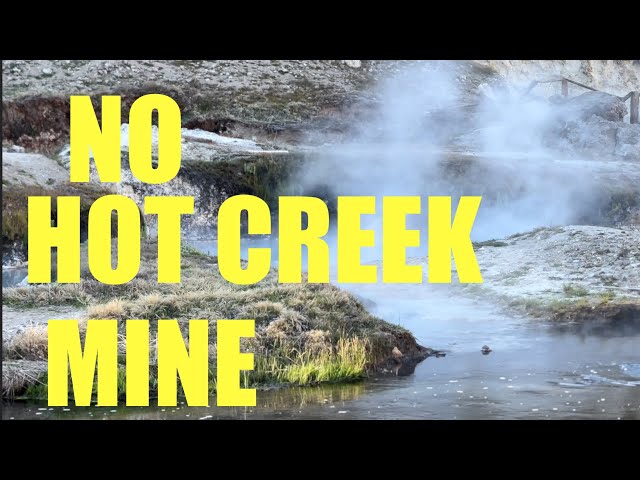 No Hot Creek Mine, Hilton Creek Mines Monument, and my “NEW” Friend, Miki!!!