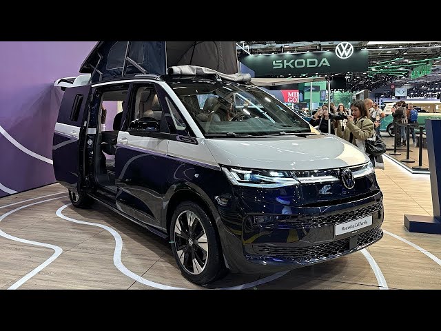 New 2025 Volkswagen California Ocean campervan Interior - the perfect house on wheels!