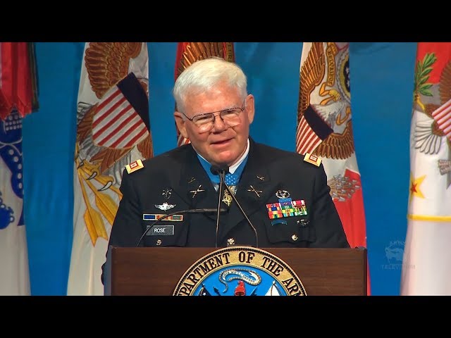 Pentagon Hall of Heroes: Capt. Gary Rose's speech