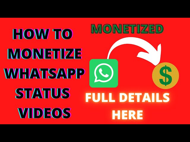 Can you Monetize WhatsApp Status Videos Channel On Youtube ?