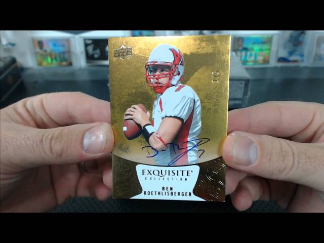 2014 Upper Deck Exquisite Football 3 Box Case Break #3