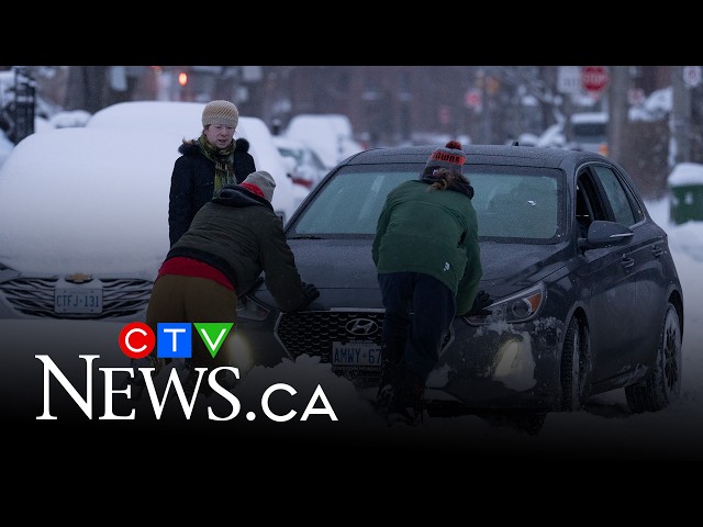 Toronto attempts to dig out after massive dump of snow