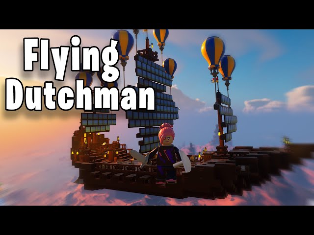 Lego Fortnite The Flying Dutchman with WORKING STEERING