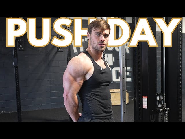 PUSH WORKOUT TO GET STRONG & JACKED | The Winter Build EP. 47