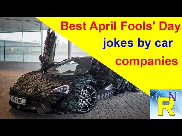 Car Review - Best April Fools' Day Jokes By Car Companies - Read Newspaper Tv