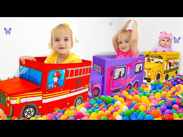 Wheels On The Bus story with Alice | Nursery Rhymes & Kids Songs