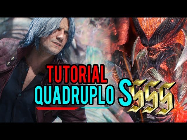 Devil May Cry 5 - Como Usar Quadruplo S com Dante -  Tutorial