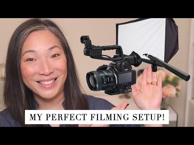 Perfect Filming Setup for Beauty Videos - Camera, Lighting and Microphone