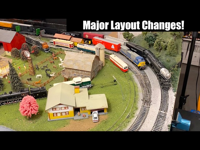 New HO Scale Layout 4x16 Upgrades - Extra Trackage for my Trains