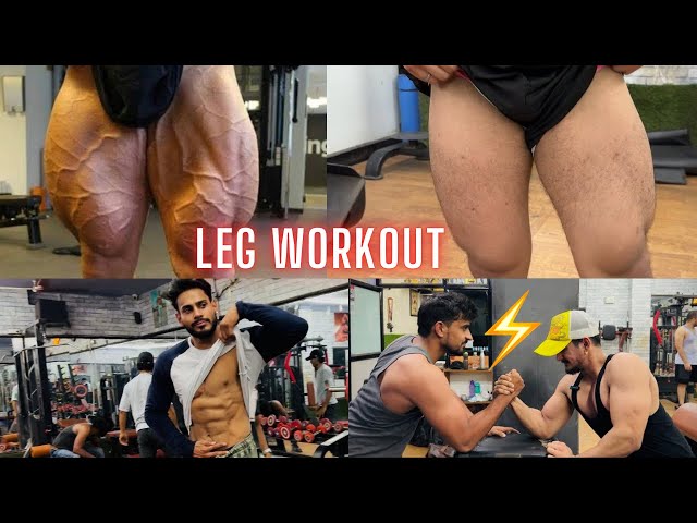 How to Train Most Effective Legs Workout | Saath mein chal rahi Hai￼ LOL 😂 ￼￼