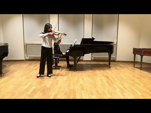 Victoria Wong | Britten - Violin Concerto, 2nd & 3rd movement