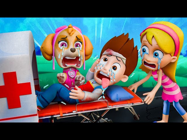 Goodbye RYDER!! - RYDER Please Wake Up?! SKYE x Katie Very Sad Story || - Paw Patrol 3D Animation