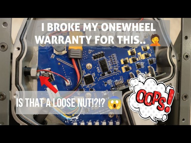 How to fix the loose nut in Onewheel Pint - I broke my warranty!!