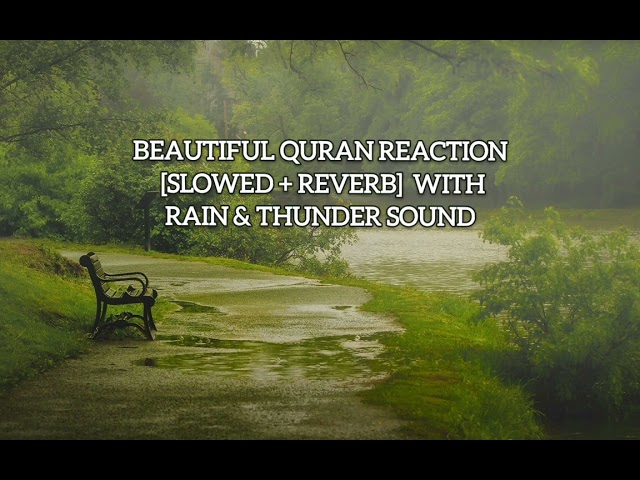 Beautiful Quran / kullu nafsin zaikatul maut by Abdul Rahman massed (slowed+reverb) #islamic #quran