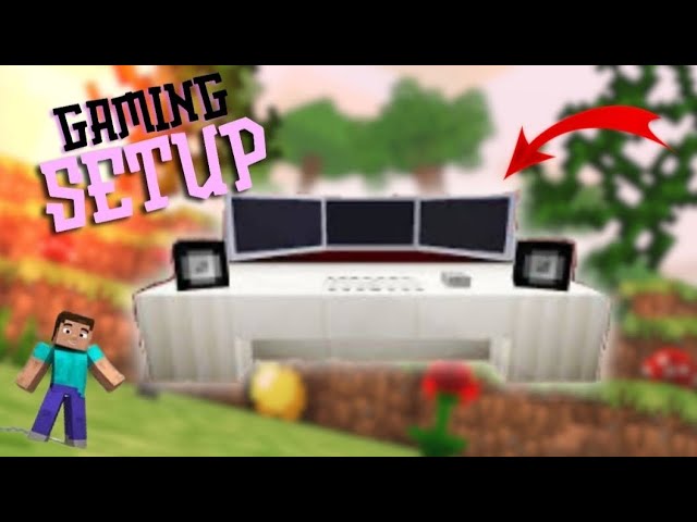 Best Real Life Gaming PC in Minecraft pocket edition #video #minecraft #viralvideo