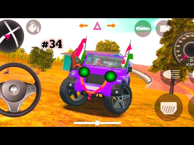 Dollar (Song) Modified Mahindra Purple Thar😨|| Indian Cars simulator 3D || Android Gameplay Part 34