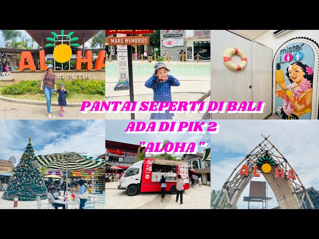 DESTINASI WISATA PANTAI TERBAIK DI JAKARTA PIK 2 "ALOHA "  #aloha  #jakut #pik2 dan