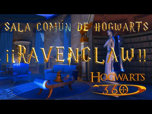 The Hogwarts common room in 360 | ¡¡RAVENCLAW!! 🦅