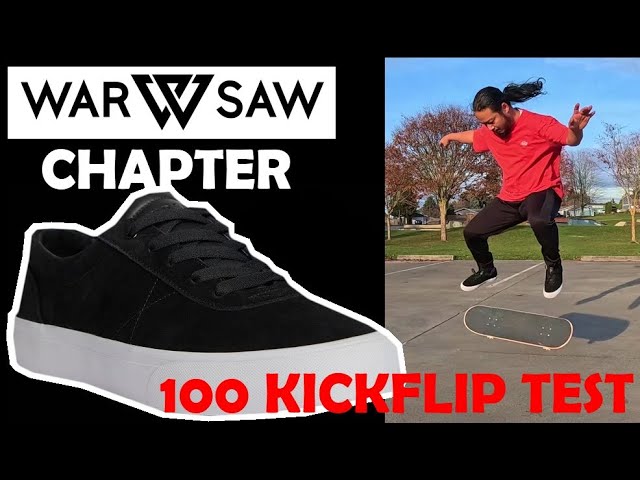 WARSAW CHAPTER 100 KICKFLIP DURABILITY TEST FIRST EMPRESSION REVIEW