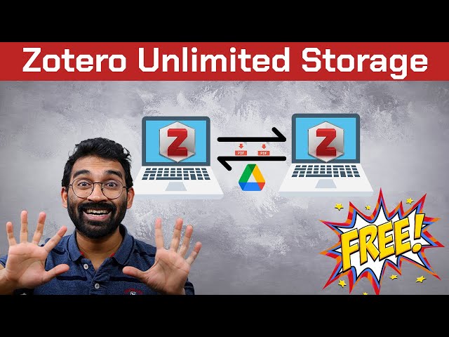 Zotero Hacks: How to Get Unlimited Storage and Sync for FREE(3/10)