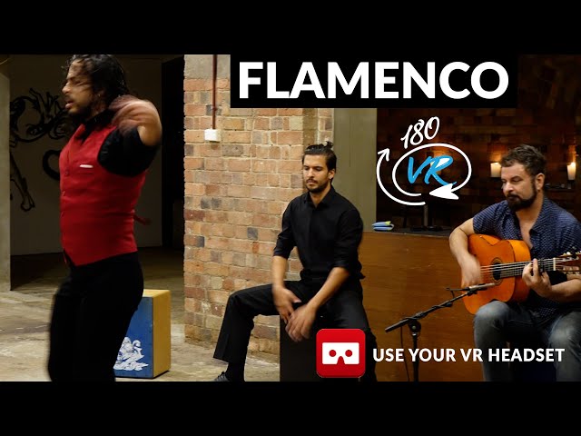 Watch Flamenco live in the confort of your home - Use a Virtual Reality Headset