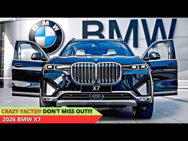 Exclusive! 2026 BMW X7: The Ultimate Luxury SUV Redefined!