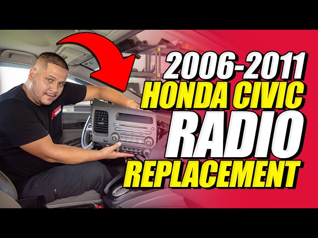 How to Replace the Radio on a 2011 Honda Civic - Simple and Easy