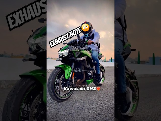 Kawasaki ZH2 💯 #shorts #trending #z900 #bike #zx10r #status #ytshort #viral #subscribe #kawasakizh2