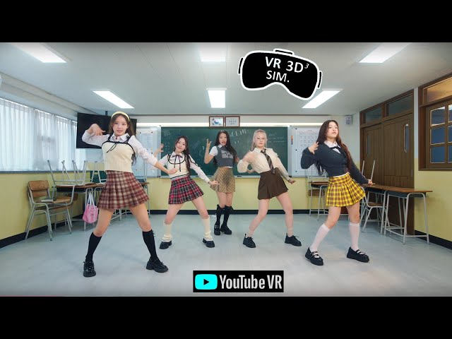 [VR] RESCENE(리센느) 'UhUh' (SCHOOL LOOK Performance)  (Simulated VR 3D)