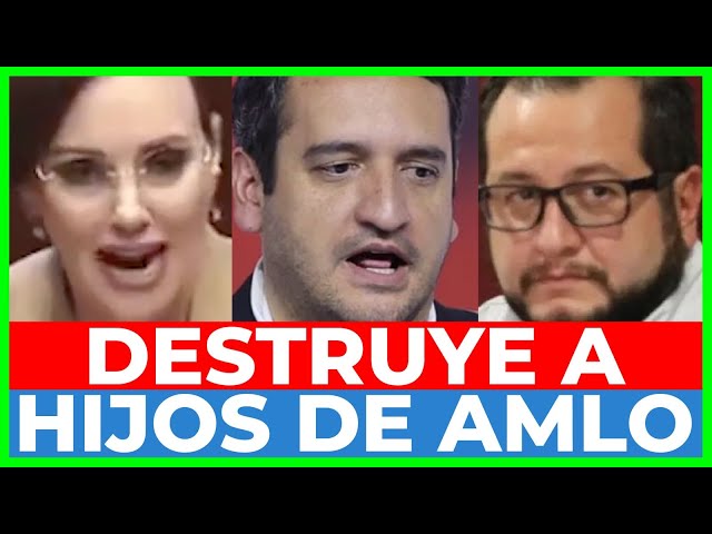 Lilly Téllez ESTALLA contra los hijos de AMLO en el Senado con un demoledor mensaje