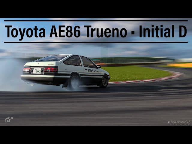 GT7 | Toyota AE86 Trueno Initial D | Livery