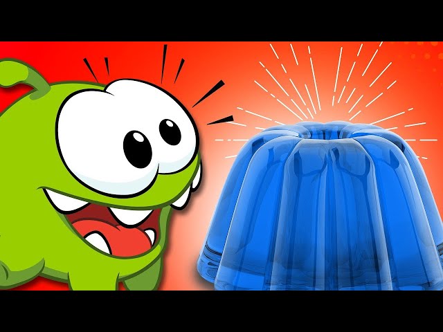 🔴 LIVE : Om Nom come gelatina enorme y colorida | Aprende colores y formas con Om Nom