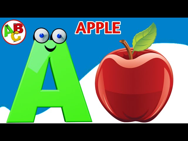 🔤 ABC Phonics Song | A is for Apple 🍎 B is for Baby 🏀 | Learn ABC Alphabet Song for Kids