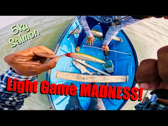 Light Tackle CHAOS! 🎣 Huge Fish on Ultra-Light Gear 😱 Shimano LureMatic Rod Action! 💥