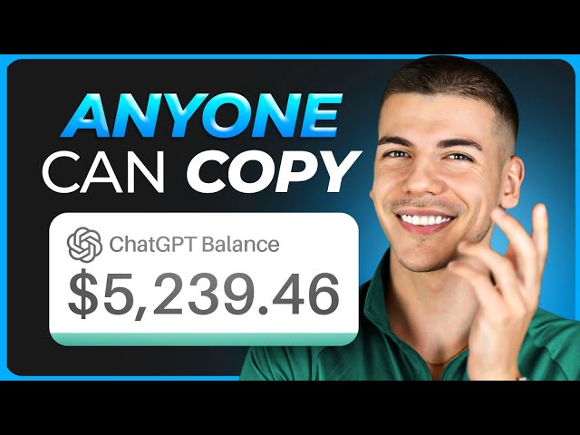 How I Made $5,239.46 in 10 Minutes with ChatGPT (Make Money Online)