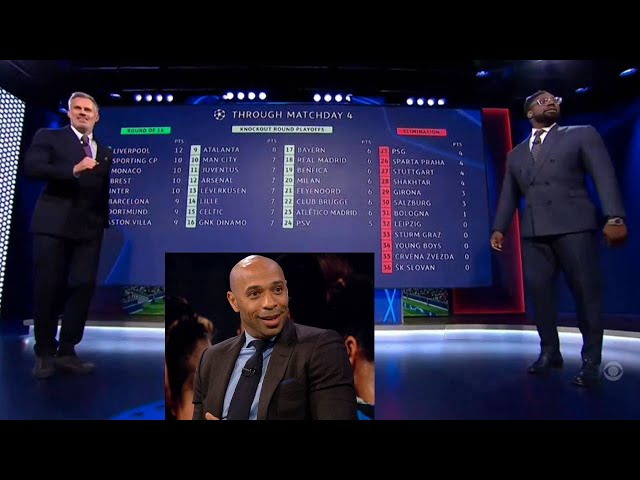 Thierry Henry, Jamie Carragher And Micah Richards Funny Review The Rankings😅