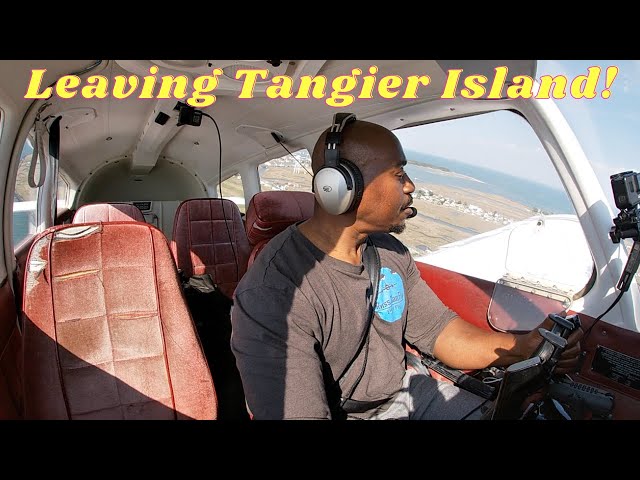 Flying from Tangier Island!  #pilotlife