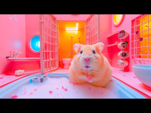 🛑 Escaping the Lunar Prison Maze in Real Life 🐹🌙 Hamster Life