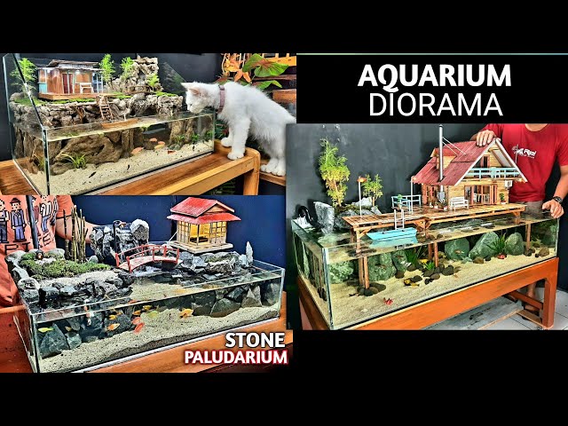 Creative Ideas for Homemade Diorama Aquarium Decoration