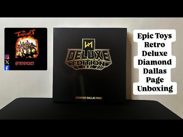 Epic Toys Retro Deluxe Diamond Dallas Page (DDP) Unboxing