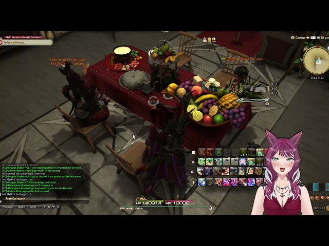 Jueno Drinking Game-Reset Day-Mischief-Playing Final Fantasy XIV-Have bow will travel Chapter 119